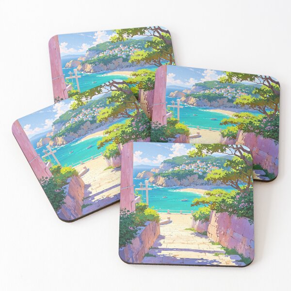 Item preview, Corfu Beachtown, Greece designed and sold by Worldscape Wonders.