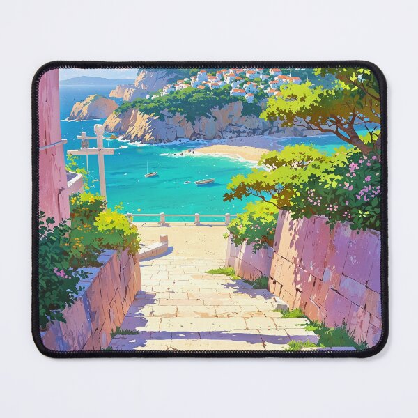 Item preview, Corfu Beachtown, Greece designed and sold by Worldscape Wonders.