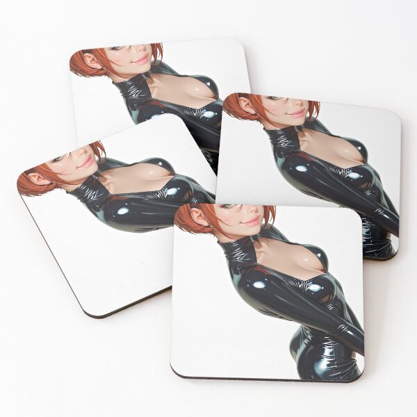 Item preview, Woman in black Latex 4 designed and sold by obstinator.