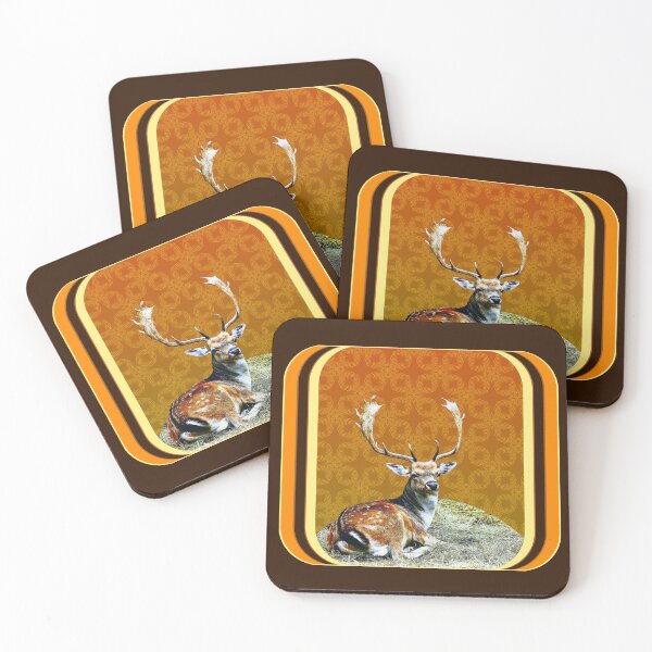 Item preview, Amber Gold Buck Stag designed and sold by Tony Anderson Designs.