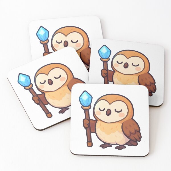 Item preview, Owl & Staff designed and sold by ToobyDesigns.