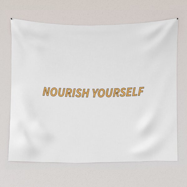 Item preview, Nourish Yourself Motivational Quote designed and sold by Positive Mindzet!.