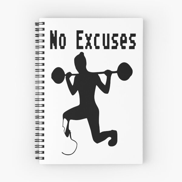 Item preview, No Excuses - Gym - Prosthetic  designed and sold by Ms-Bees-Tees.