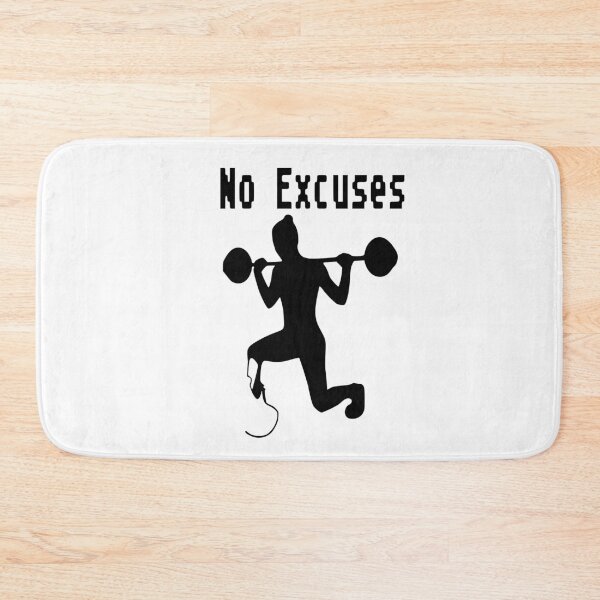 Item preview, No Excuses - Gym - Prosthetic  designed and sold by Ms-Bees-Tees.