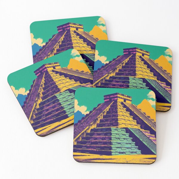 Item preview, ancient mayan pyramids designed and sold by Dogandesighn.
