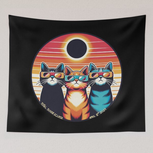 Item preview, Cat Eclipse Squad designed and sold by MayRahTee.
