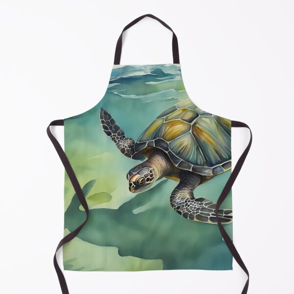 Item preview, Turtle in Turquoise Ocean designed and sold by CalmnessbyChoice.