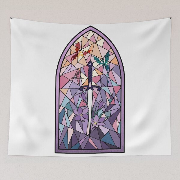 Item preview, Violet’s stained glass designed and sold by Aakanksha97.