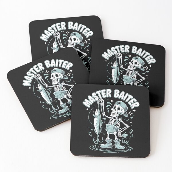 Item preview, Master Baiter Funny Fishing Skeleton Design designed and sold by GesparHouse.