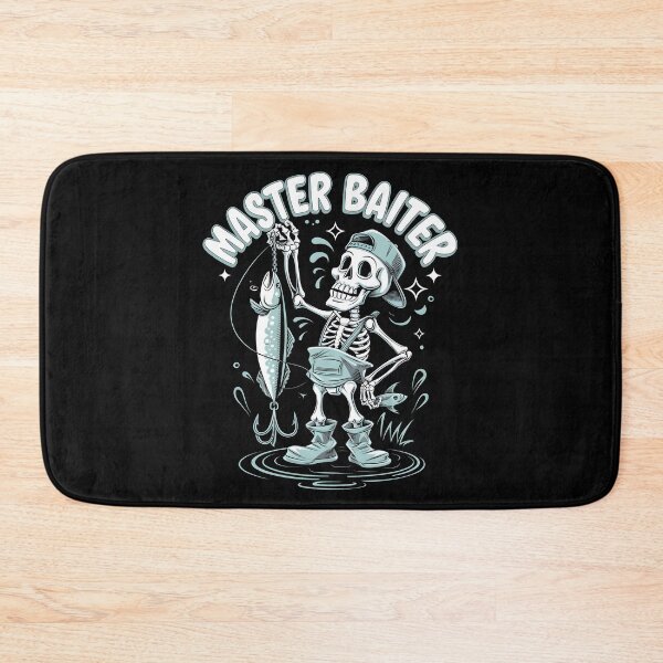 Item preview, Master Baiter Funny Fishing Skeleton Design designed and sold by GesparHouse.