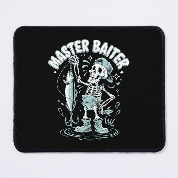 Item preview, Master Baiter Funny Fishing Skeleton Design designed and sold by GesparHouse.