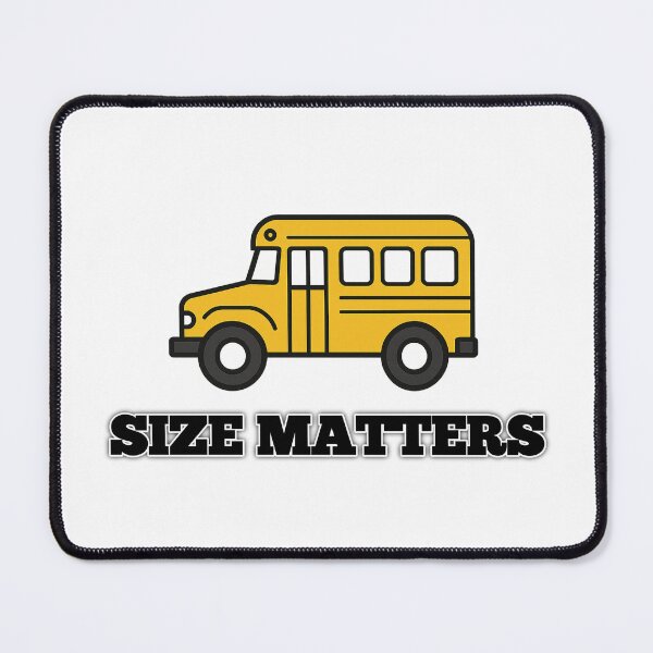 Item preview, SHORT BUS, SIZE MATTERS designed and sold by SimplePeace.