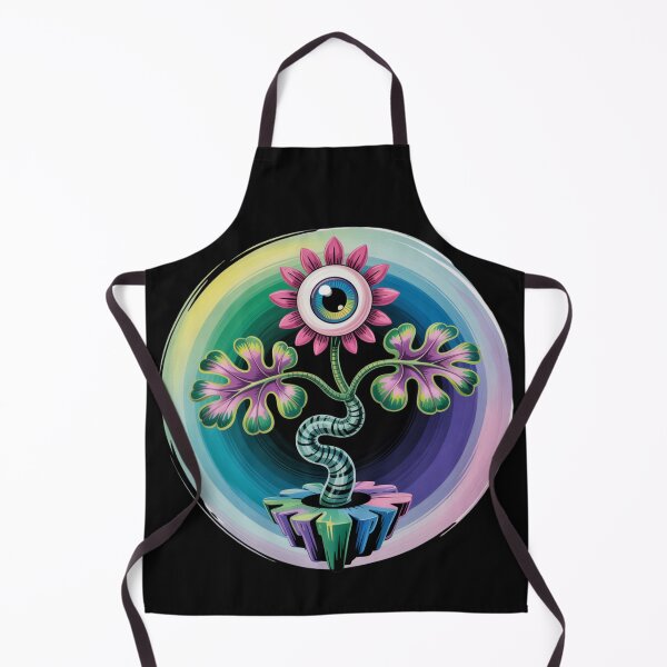Item preview, Hypnotic Bloom Surreal Psychedelic Watching Flower designed and sold by SurrealArtSzysz.