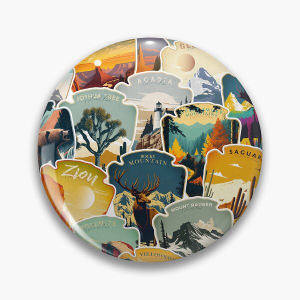 Item preview, Famous USA National Parks designed and sold by Wild-Co.