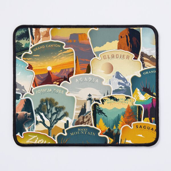 Item preview, Famous USA National Parks designed and sold by Wild-Co.