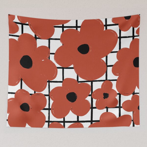 Item preview, Retro Flowers designed and sold by OtterFactory.