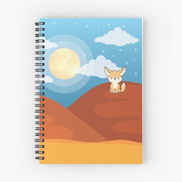 Item preview, Desert Night with Fennec Fox designed and sold by PastelPuppy.