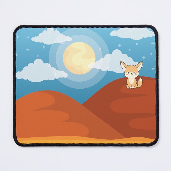 Item preview, Desert Night with Fennec Fox designed and sold by PastelPuppy.