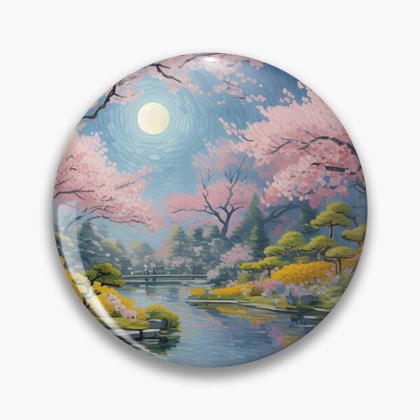 Item preview, Sakura Night by Seurat designed and sold by brentwooddsgn.