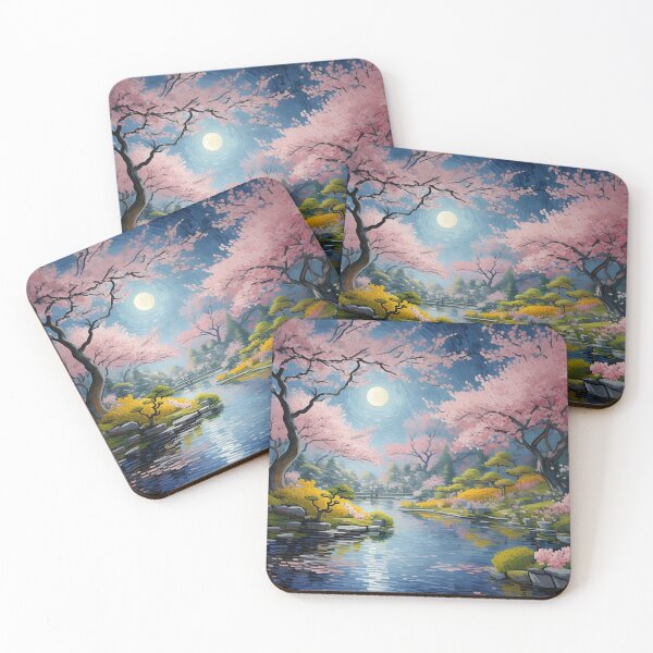 Item preview, Sakura Night by Seurat designed and sold by brentwooddsgn.