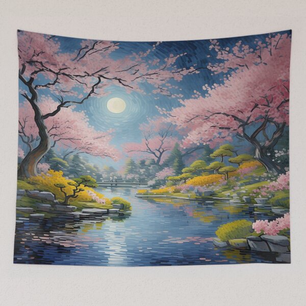 Item preview, Sakura Night by Seurat designed and sold by brentwooddsgn.