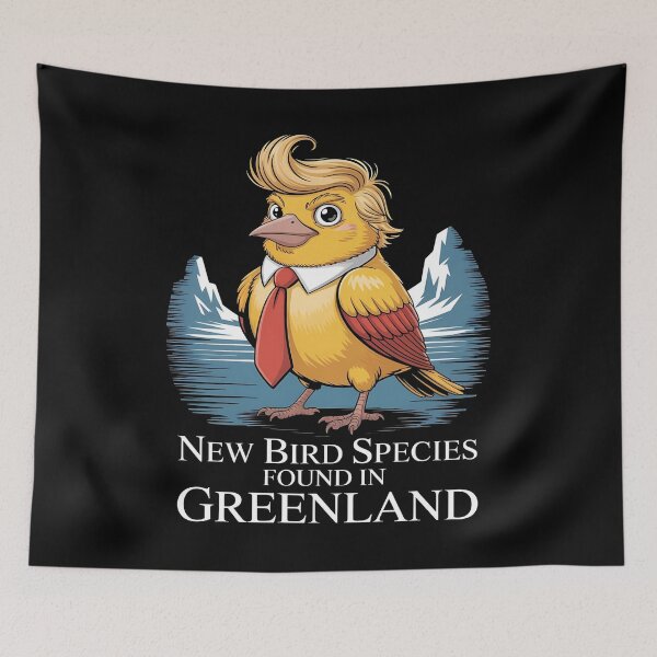 Item preview, Greenland - 51st state - Greenland is not for sale - Greenland is not America - Free Greenland - Greenland is Denmark - Defend Greenland - Hands off Greenland - Greenland birds designed and sold by JansenGS.