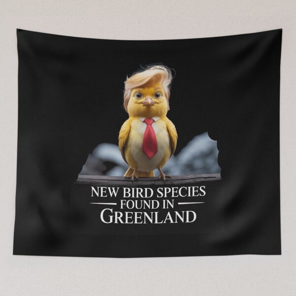 Item preview, Greenland - 51st state - Greenland is not for sale - Greenland is not America - Free Greenland - Greenland is Denmark - Defend Greenland - Hands off Greenland - Greenland birds designed and sold by JansenGS.