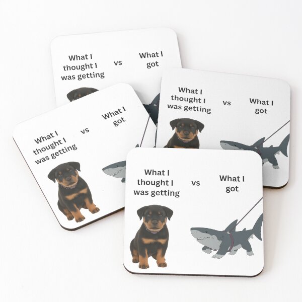 Item preview, Rottweiler puppy as a shark designed and sold by 123ks.