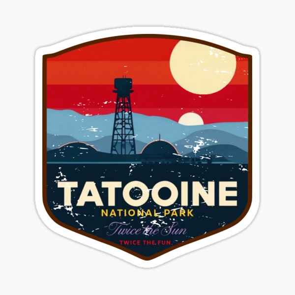 Item preview, Tatooine National Park vintage designed and sold by MetallFox.