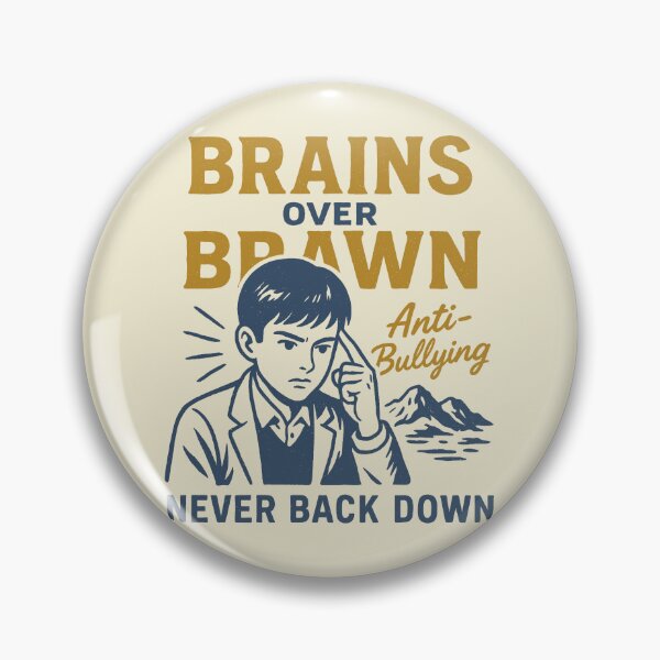 Item preview, Brains Over Brawn: Never Back Down designed and sold by zzz888.