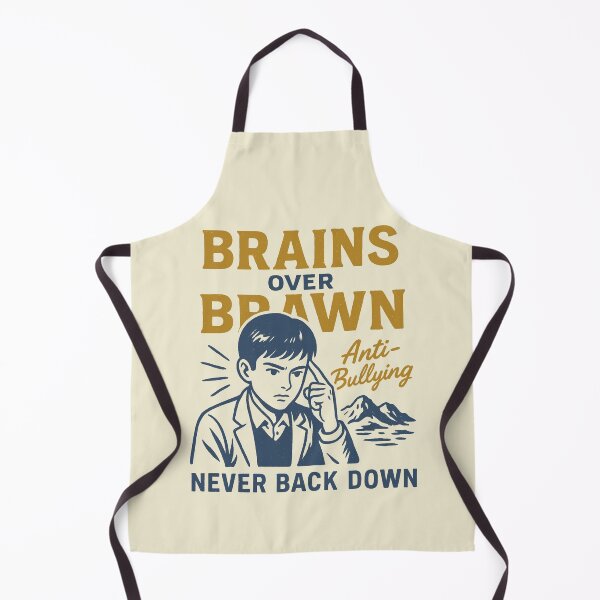 Item preview, Brains Over Brawn: Never Back Down designed and sold by zzz888.