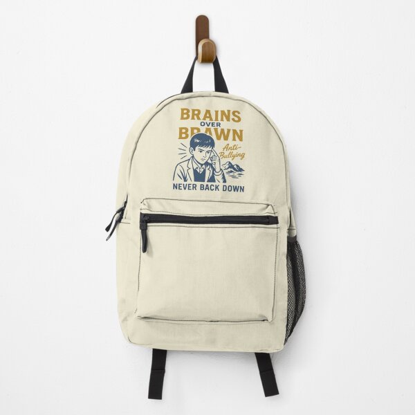 Item preview, Brains Over Brawn: Never Back Down designed and sold by zzz888.