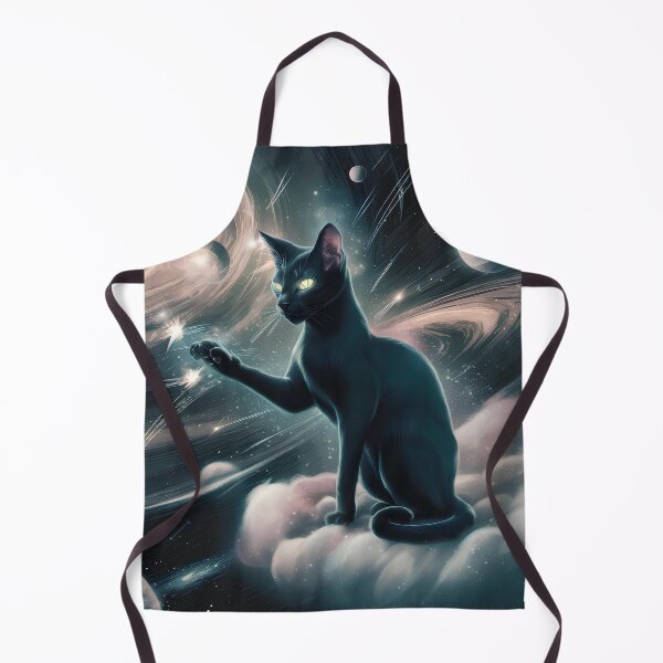 Item preview, Cat in cosmos space on cloud designed and sold by Paul-Place.