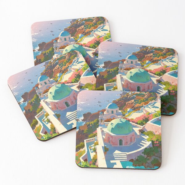 Item preview, Beautiful Santorini, Greece designed and sold by Worldscape Wonders.