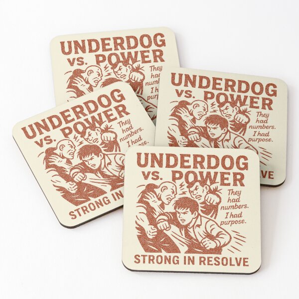 Item preview, Underdog vs. Power: Strong in Resolve designed and sold by zzz888.