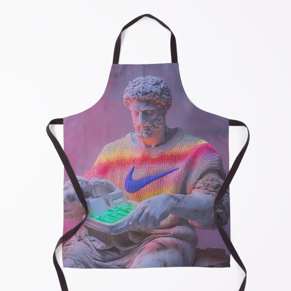 Item preview, Vaporwave Greek Statue Gamer Neon Art	 designed and sold by weirdfishes123.