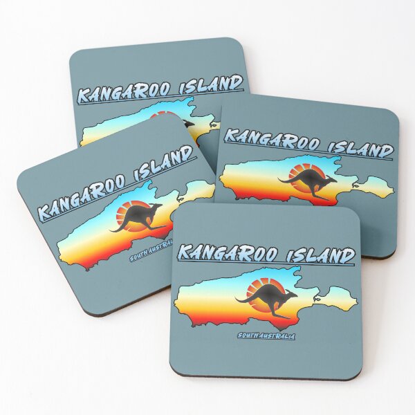 Item preview, Kangaroo Island map South Australia designed and sold by studioss76.