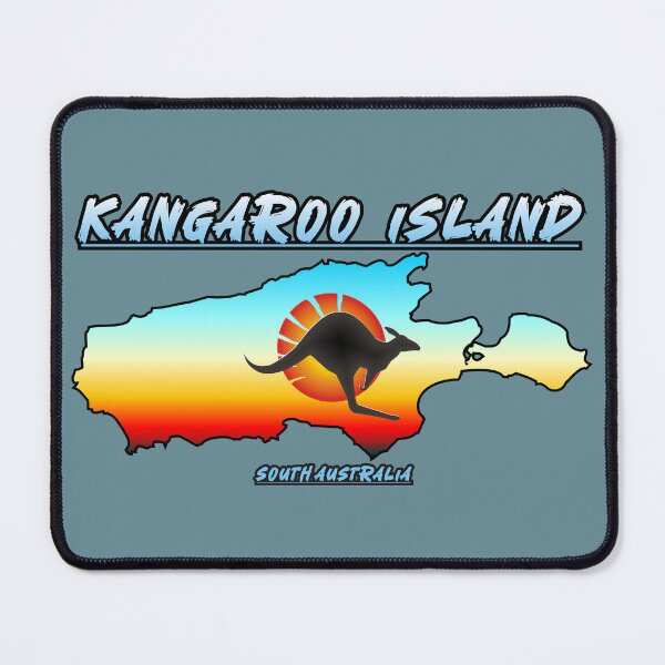 Item preview, Kangaroo Island map South Australia designed and sold by studioss76.