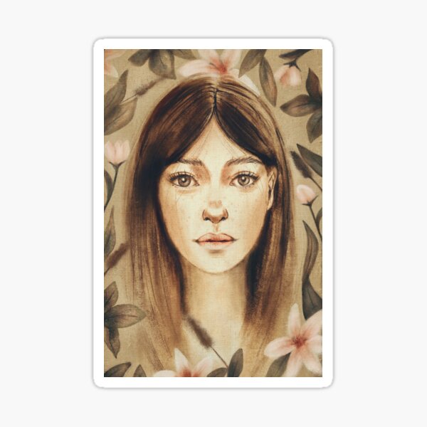 Doe Eyed Gaze Sticker