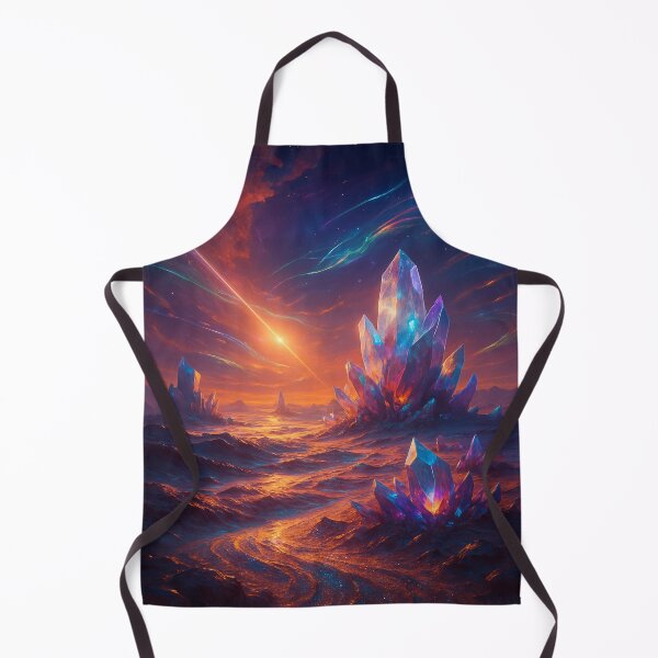 Item preview, “Crystalline Drift – Alien Desert of Light and Silence” designed and sold by GalenaDeco.