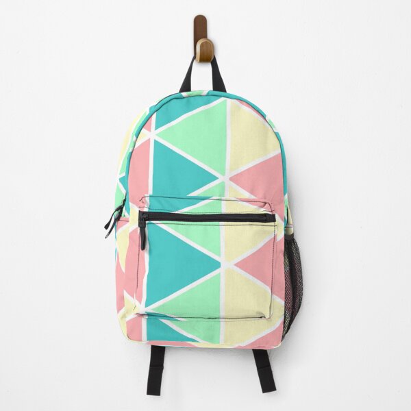 Item preview, Colorful Geometric Pattern – Triangles designed and sold by PastelPuppy.