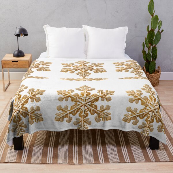 Item preview, Elegant Golden Snowflake Soft Background Gold Winter Ice designed and sold by ART ATTACK ZONE.