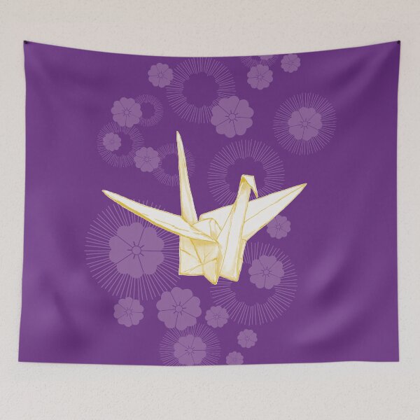 Item preview, Paper Crane and Cherry Blossoms designed and sold by Dan Tabata.