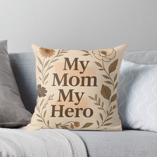 Item preview, Mi Mamá, Mi Heroína – Diseño Floral de Homenaje para el Día de la Madre designed and sold by Velun.