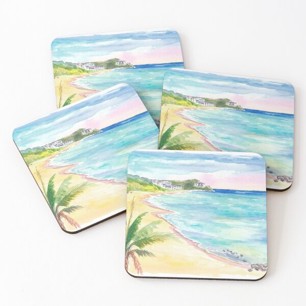 Item preview, Ffryes Beach Escapa An Antigua Paradise in Watercolor designed and sold by artshop77.