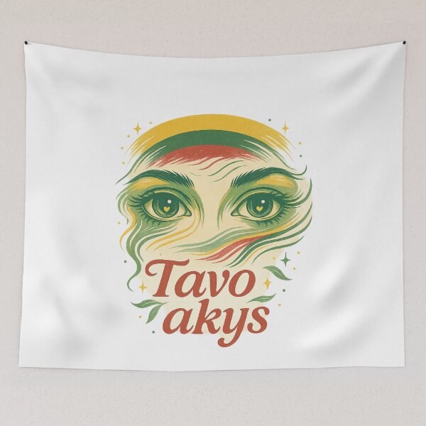 Item preview, Tavo akys - Katarsis - Lithuania - Eurovision Lithuania - Eurovision Song Contest 2025 - ESC 2025 Basel  designed and sold by Vision-Tees.