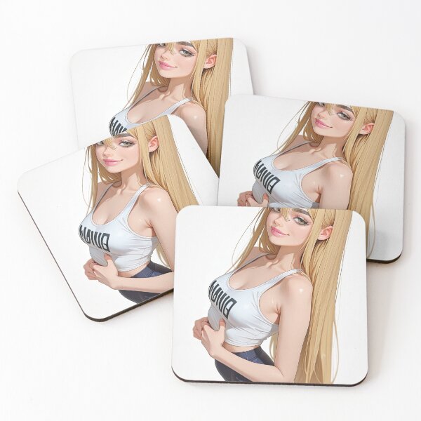Item preview, blonde woman in tank top 3 designed and sold by obstinator.