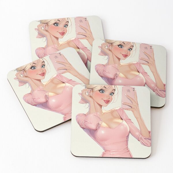 Item preview, blonde woman selfie designed and sold by obstinator.