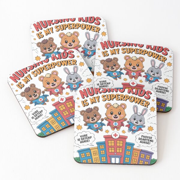 Item preview, Nursing Kids Is My Superpower – Pediatric Nurse Superhero Design designed and sold by Giuggimade.