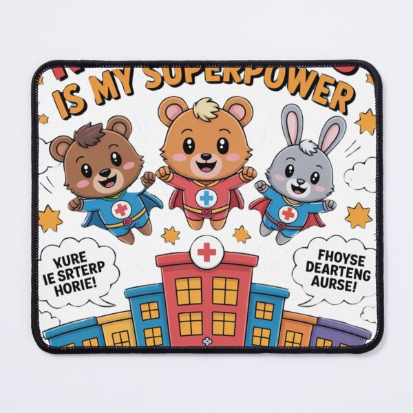 Item preview, Nursing Kids Is My Superpower – Pediatric Nurse Superhero Design designed and sold by Giuggimade.